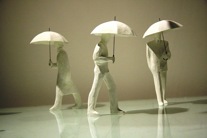 'Rain and Umbrellas..., It's common..., so common.'
